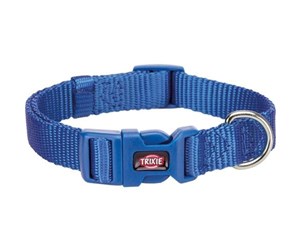 Hund - Trixie Premium collar S: 25–40 cm/15 mm royal blue - TX202202