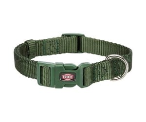 Hund - Trixie Premium collar XXS–XS: 15–25 cm/10 mm forest - TX202119