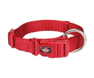 Hund - Trixie Premium collar XXS–XS: 15–25 cm/10 mm red - TX202103