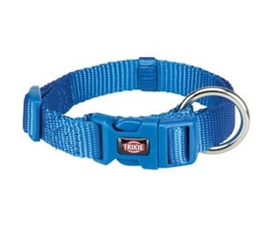 Hund - Trixie Premium collar L–XL: 40–65 cm/25 mm royal blue - TX201702