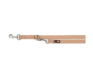 Hund - Trixie Premium adjustable leash XS: 2.00 m/10 mm caramel - TX201314