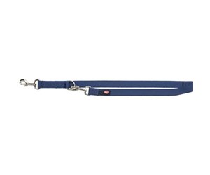 Hund - Trixie Premium adjustable leash L–XL: 2.00 m/25 mm indigo - TX200613