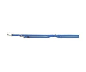 Hund - Trixie Premium adjustable leash L–XL: 2.00 m/25 mm royal blue - TX200602