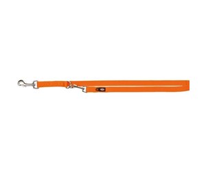 Hund - Trixie Premium adjustable leash M–L: 2.00 m/20 mm papaya - TX200518