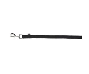 Hund - Trixie Tracking leash cotton M–L: 15 m/20 mm black - TX19921