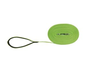 Hund - Trixie Tracking leash cotton M–L: 10 m/20 mm apple - TX19914