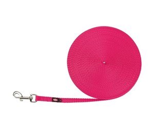 Hund - Trixie Tracking leash extra light XS–S: 15 m/10 mm fuchsia - TX19805