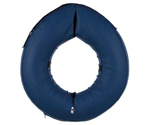 Hund - Trixie Protective collar inflatable L–XL: 66–78 cm/12 cm blue - TX19544