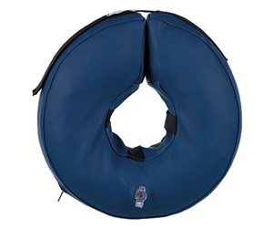 Hund - Trixie Protective collar inflatable S: 24–31 cm/9.5 cm blue - TX19542