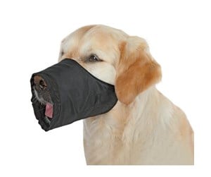 Hund - Trixie Muzzle polyester L black - TX1924