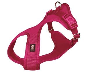 Hund - Trixie Comfort Soft touring harness S: 33–50 cm/20 mm fuchsia - TX16278