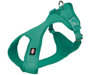 Hund - Trixie Comfort Soft touring harness S: 33–50 cm/20 mm ocean - TX16276