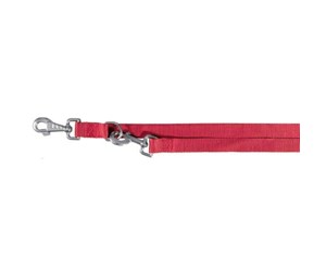 Hund - Trixie Classic adjustable leash XS: 2.00 m/10 mm red - TX14143