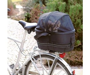 Hund - Trixie Bicycle basket for wide bike racks EVA 29 × 42 × 48 cm black - TX13118