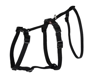 Hund - Trixie Panic Harness Stay L–XL: 75–100 cm/25 mm black - TX13094