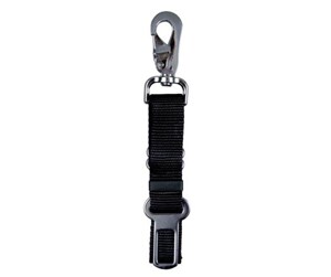 Hund - Trixie Seatbelt for car harnesses S–M: 45–70 cm/25 mm black - TX1289