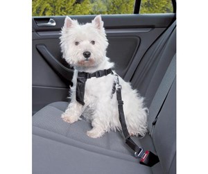 Hund - Trixie Car harness XS: 20–50 cm/15 mm black - TX1288