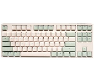 Tastatur - Ducky One 3 Matcha - TKL - Cherry MX Red - ND - Gamingtastatur - Uten numpad - Nordisk - Hvit - DKON2187-RFIPDMAEGGC1