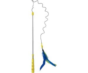 Katt - JW Flutter-ee Cat toy w. feather - K470387