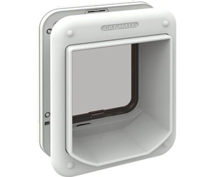 Katt - Cat mate Microchip Cat Flap - White - K360W