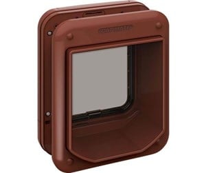 Katt - Petmate Microchip Cat Flap - Brown - K360B