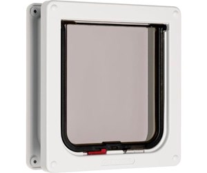 Katt - Petmate Lockable Cat Flap/Door Liner - White - K234W