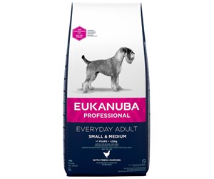 Hund - Eukanuba Everyday Adult Small & Medium  16.5 kg - IH171650