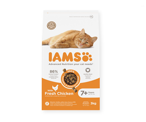 Katt - Iams CAT Senior Chicken 3 kg - I100300