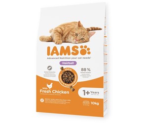 Katt - Iams CAT Vitality Adult cat - Hairball 10kg - I071000