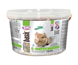 Smådyr - Lolo Pets Food for chinchilla - in bucket 2 KG - HT71661