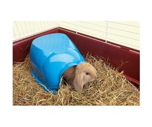 Smådyr - Savic Cocoon hiding for dwarf rabbit 34.5x26.5x16 blue - HT0185