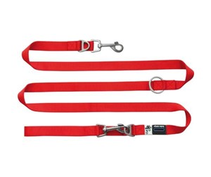 Hund - Curli Adjustable leash nylon 200x1.5 cm red - H82166