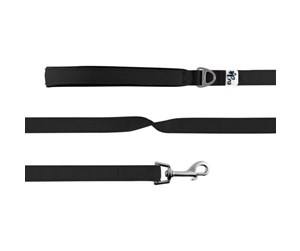 Hund - Curli Basic leash Nylon 140x2cm black - H82102