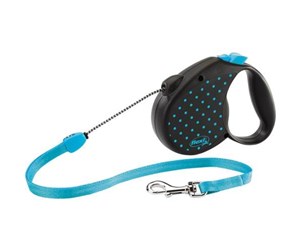 Hund - Flexi Color Dots 2014 S Leash 5 m blue - H7860L