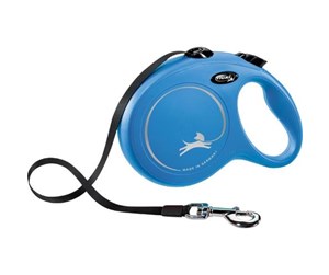 Hund - Flexi New Classic L  leash 8 m blue - H7848L