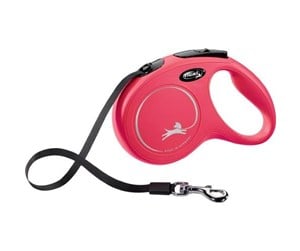 Hund - Flexi New CLASSIC M/L leash 5 m red - H7847R