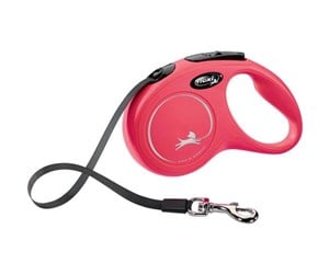 Hund - Flexi New CLASSIC S leash 5 m red - H7846R