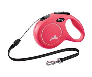 Hund - Flexi New CLASSIC M Leash 8 m red - H7844R