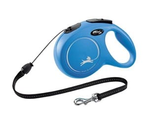 Hund - Flexi New CLASSIC M Leash 8 m blue - H7844L