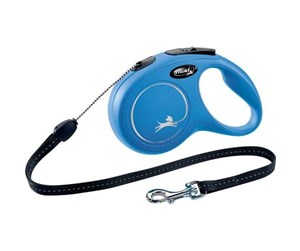 Hund - Flexi New CLASSIC S  Leash 8 m blue - H7843L