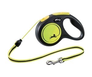 Hund - Flexi New Neon yellow leash M 5M 20KG - H7828