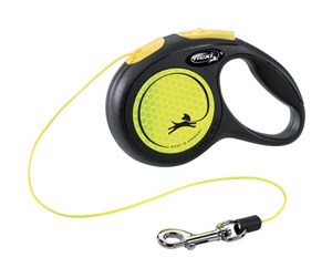 Hund - Flexi New Neon yellow leash XS 3M 8KG - H7826