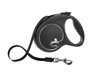 Hund - Flexi Black Design L leash 5 m 50 kg black - H78016S