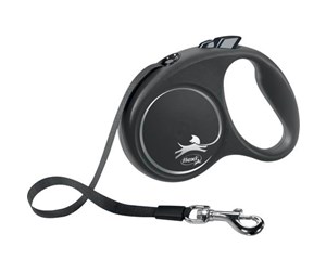 Hund - Flexi Black Design S leash 5 m 15 kg black - H78014S