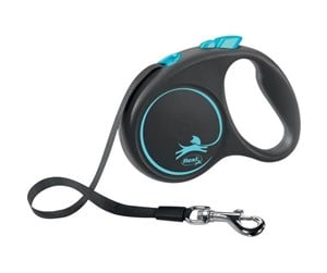 Hund - Flexi Black Design S leash 5 m 15 kg blue - H78014L