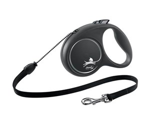 Hund - Flexi Black Design M leash 5 m 20 kg black - H78013S