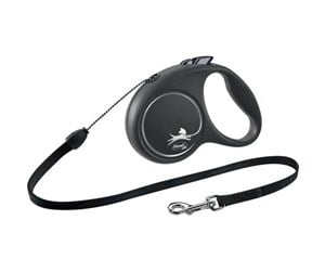 Hund - Flexi Black Design S leash 5 m 12 kg black - H78012S