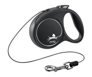 Hund - Flexi Black Design XS leash 3 m 8 kg black - H78011S