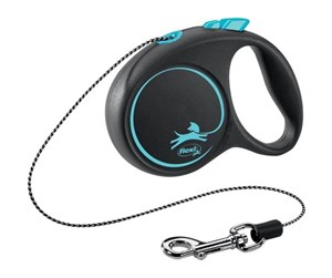 Hund - Flexi Black Design XS leash 3 m 8 kg blue - H78011L