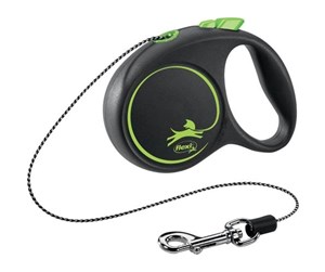 Hund - Flexi Black Design XS leash 3 m 8 kg green - H78011G